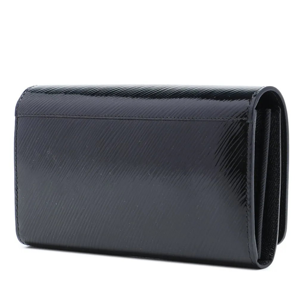 Louis Vuitton Electric Epi Twist Wallet Black Leather Very good - Back View