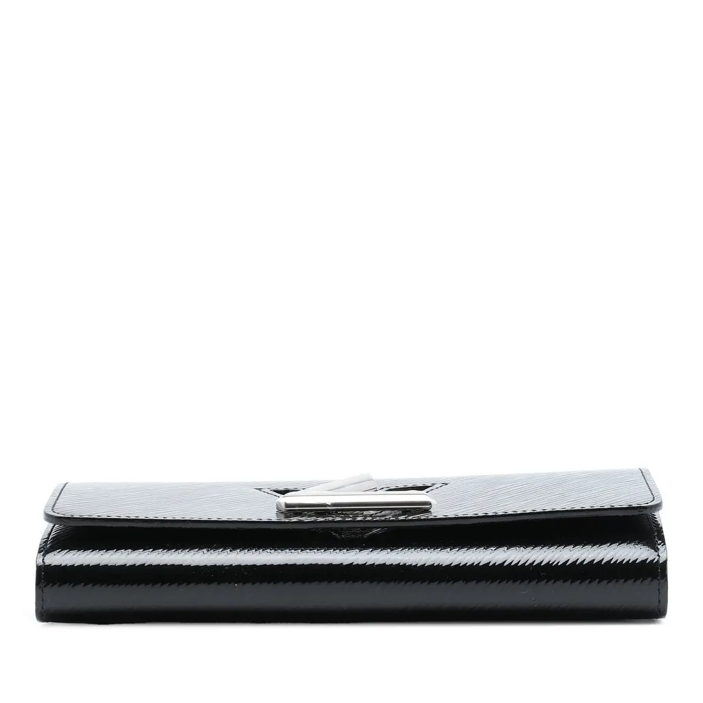 Louis Vuitton Electric Epi Twist Wallet Black Leather Very good - Inside View