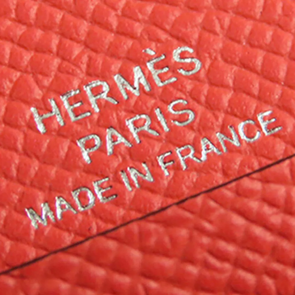 Hermès Epsom Chaine d Ancre To Go Wallet Pink Leather Very good - Box View