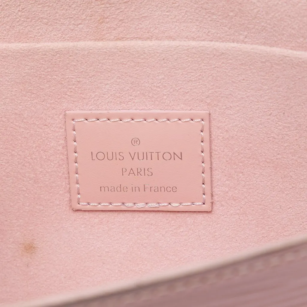Louis Vuitton Epi Pochette Felicie Pink Leather Very good - Box View