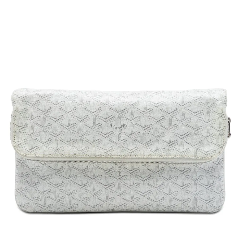 Goyard Goyardine Sainte Marie MM White Very good - Front View
