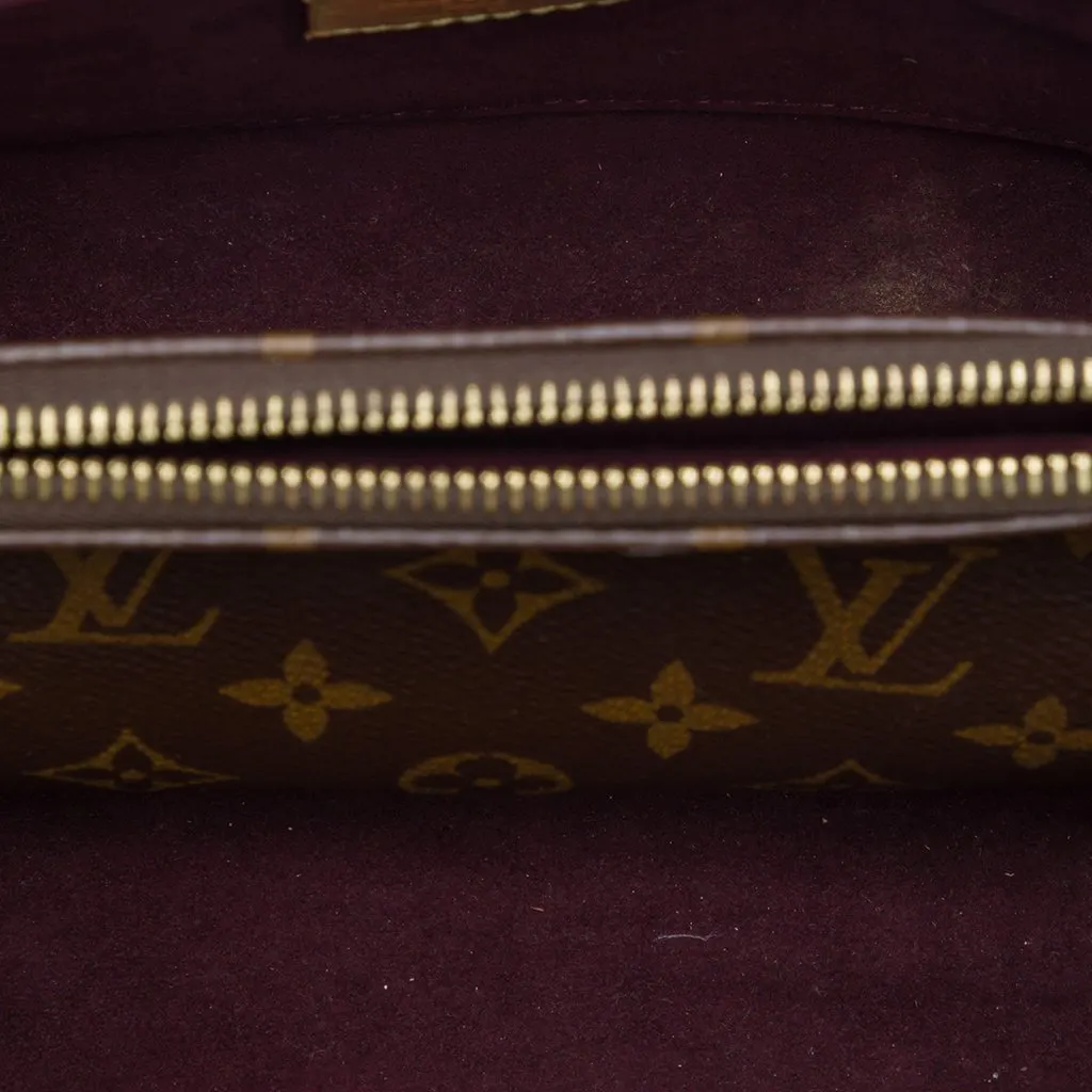 Louis Vuitton Monogram Montaigne BB Brown Very good - Model View