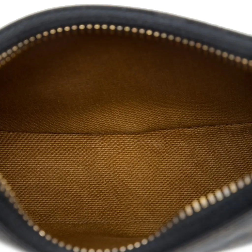 Celine Mini Triomphe Coated Canvas Ava Shoulder Bag Brown Canvas Very good - Model View