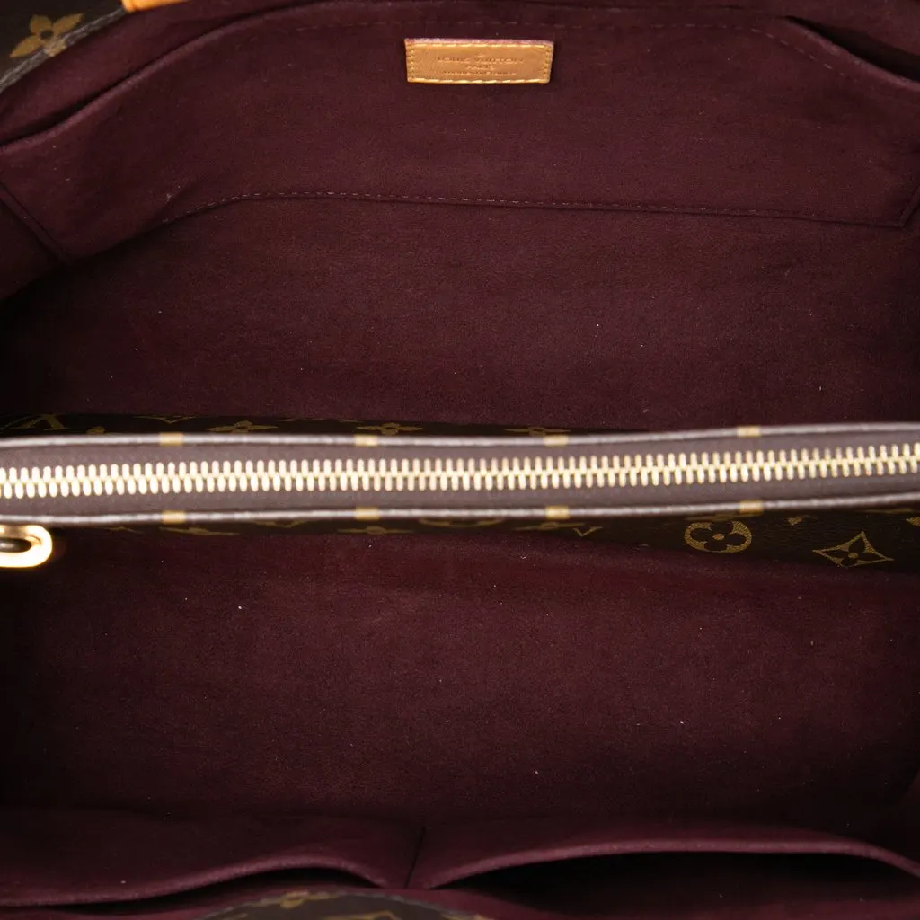 Louis Vuitton Monogram Montaigne GM Brown Very good - Model View