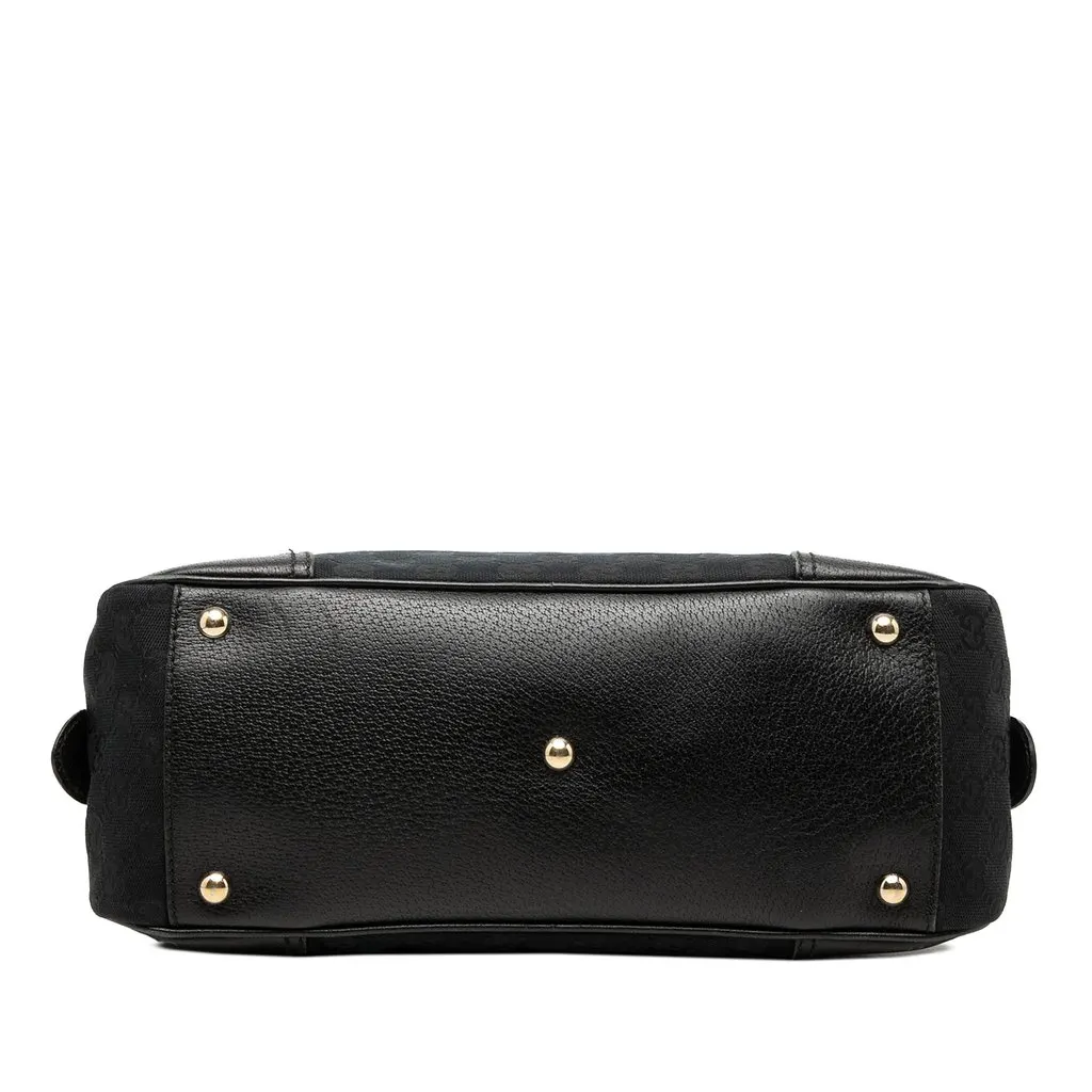 Gucci GG Canvas Web Princy Shoulder Bag Black Very good - Inside View