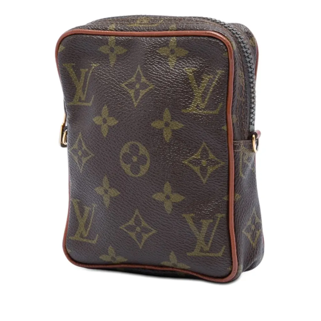 Louis Vuitton Monogram Mini Danube Brown Very good - Back View