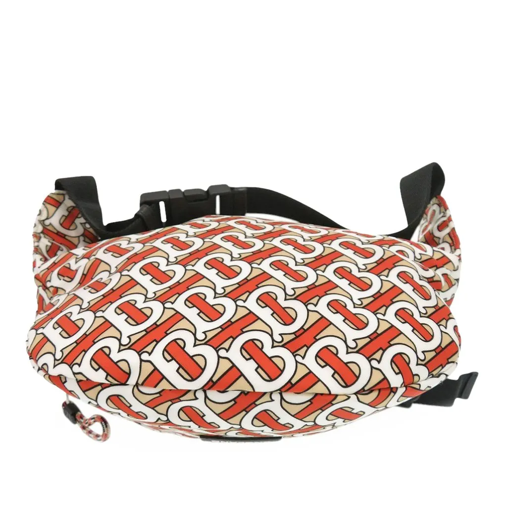 Burberry TB Monogram Nylon Convertible Backpack Orange Very good - Inside View