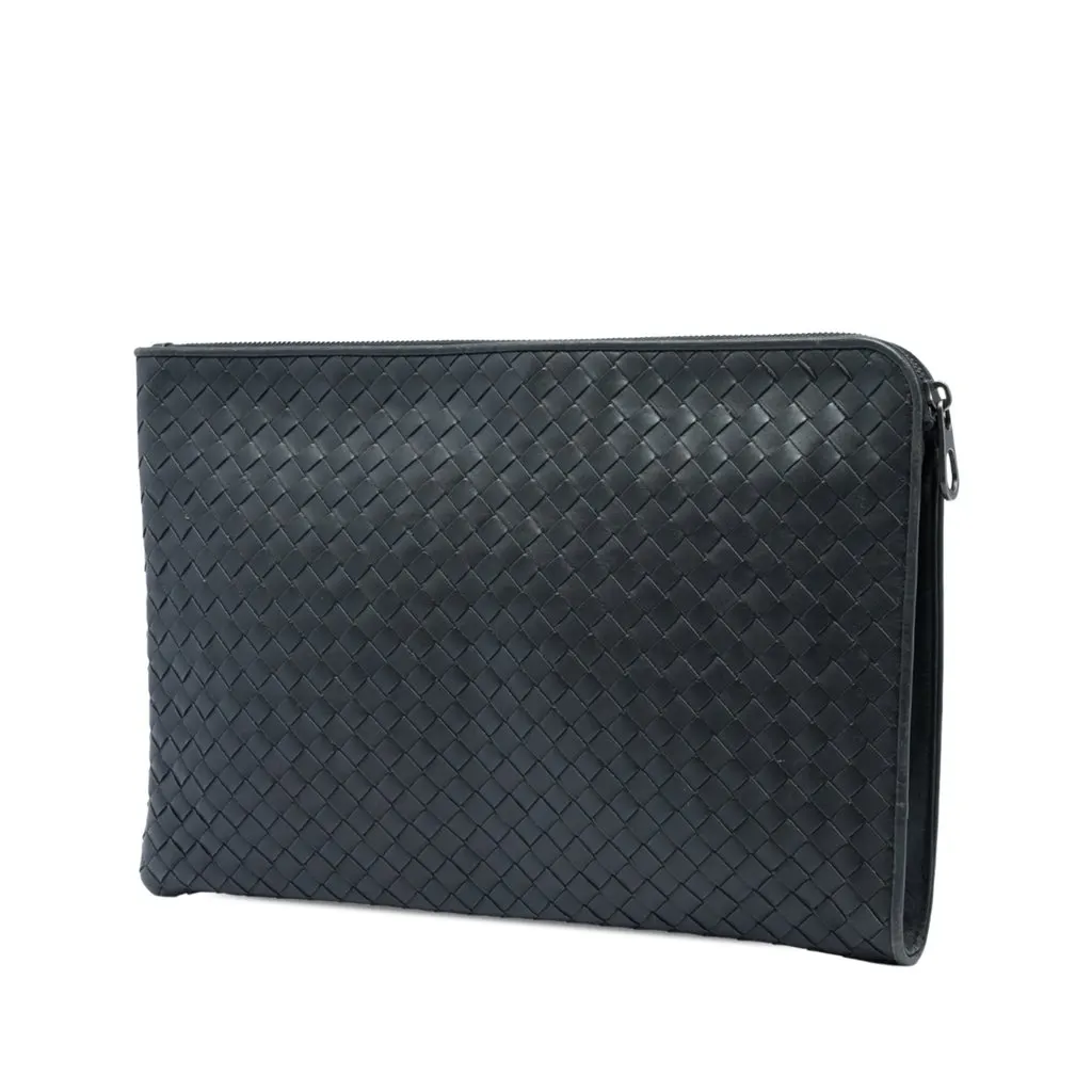 Bottega Veneta Nappa Intrecciato Clutch MultiColor Leather Very good - Back View