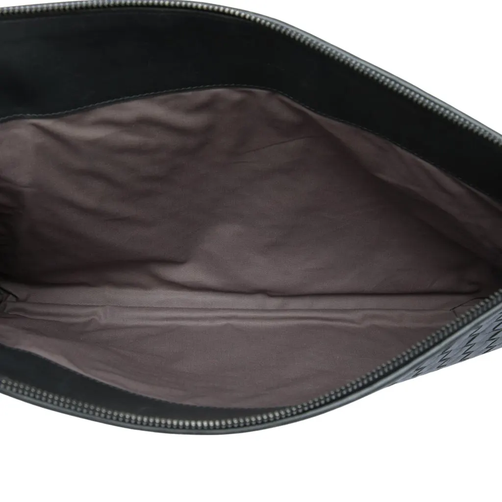 Bottega Veneta Nappa Intrecciato Clutch MultiColor Leather Very good - Model View