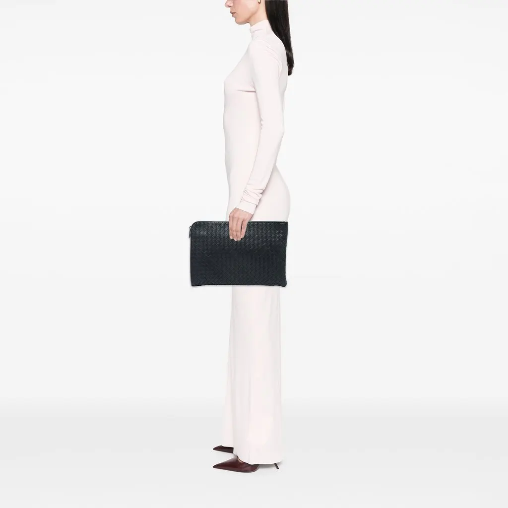 Bottega Veneta Nappa Intrecciato Clutch MultiColor Leather Very good - Box View