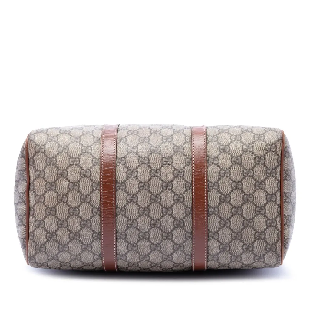Gucci Medium GG Supreme Joy Boston Bag Beige Very good - Inside View