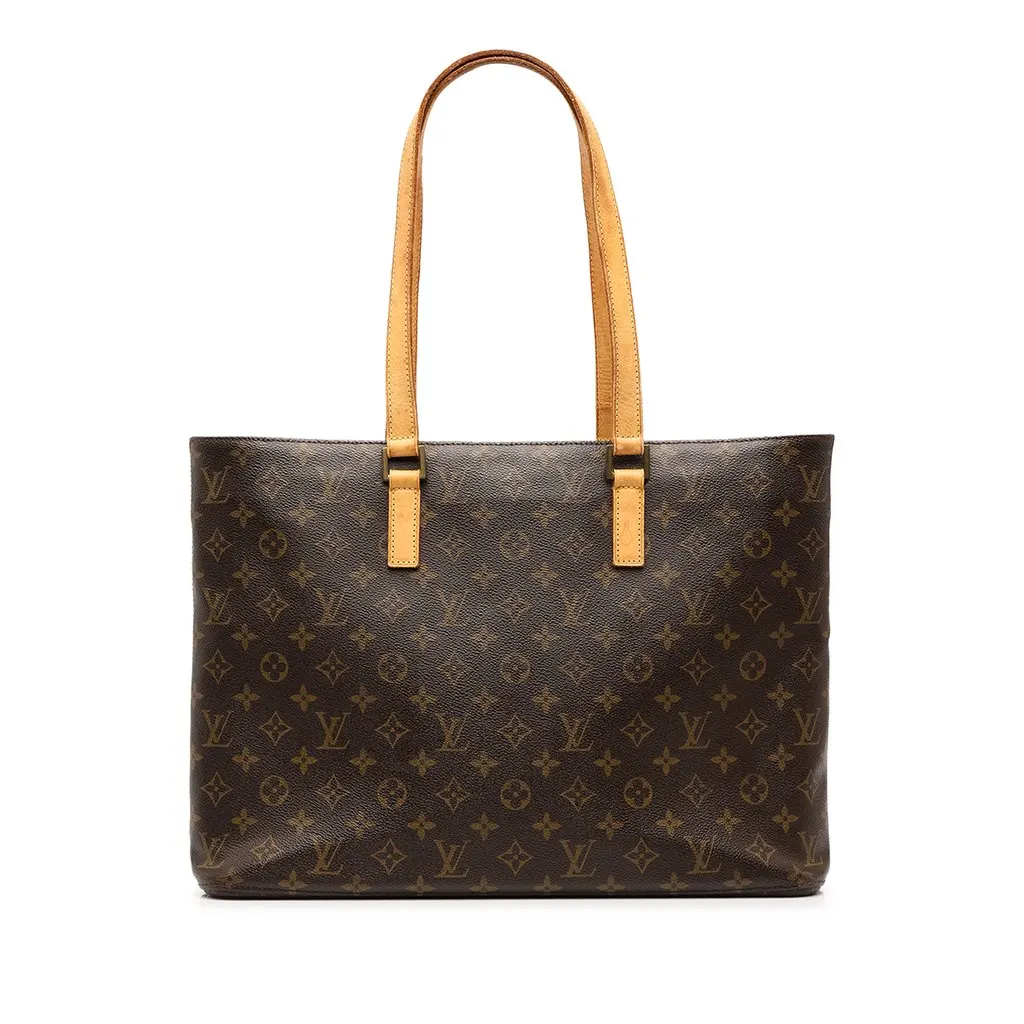 Louis Vuitton Monogram Luco Brown Canvas Good - Front View