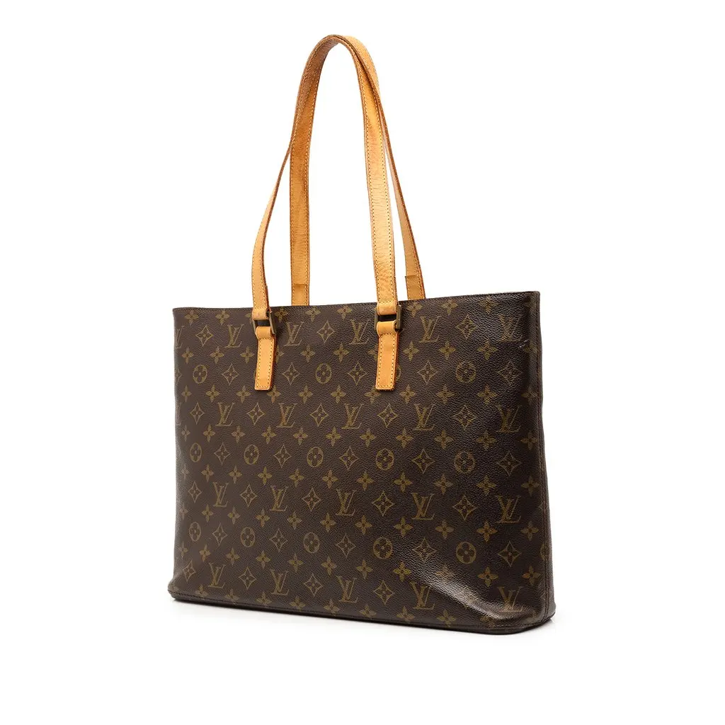 Louis Vuitton Monogram Luco Brown Canvas Good - Back View