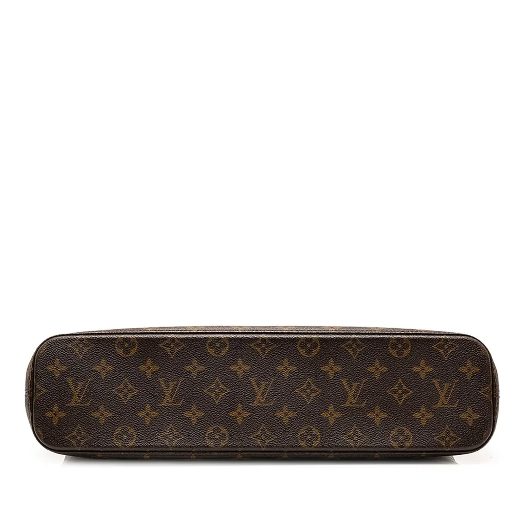 Louis Vuitton Monogram Luco Brown Canvas Good - Inside View