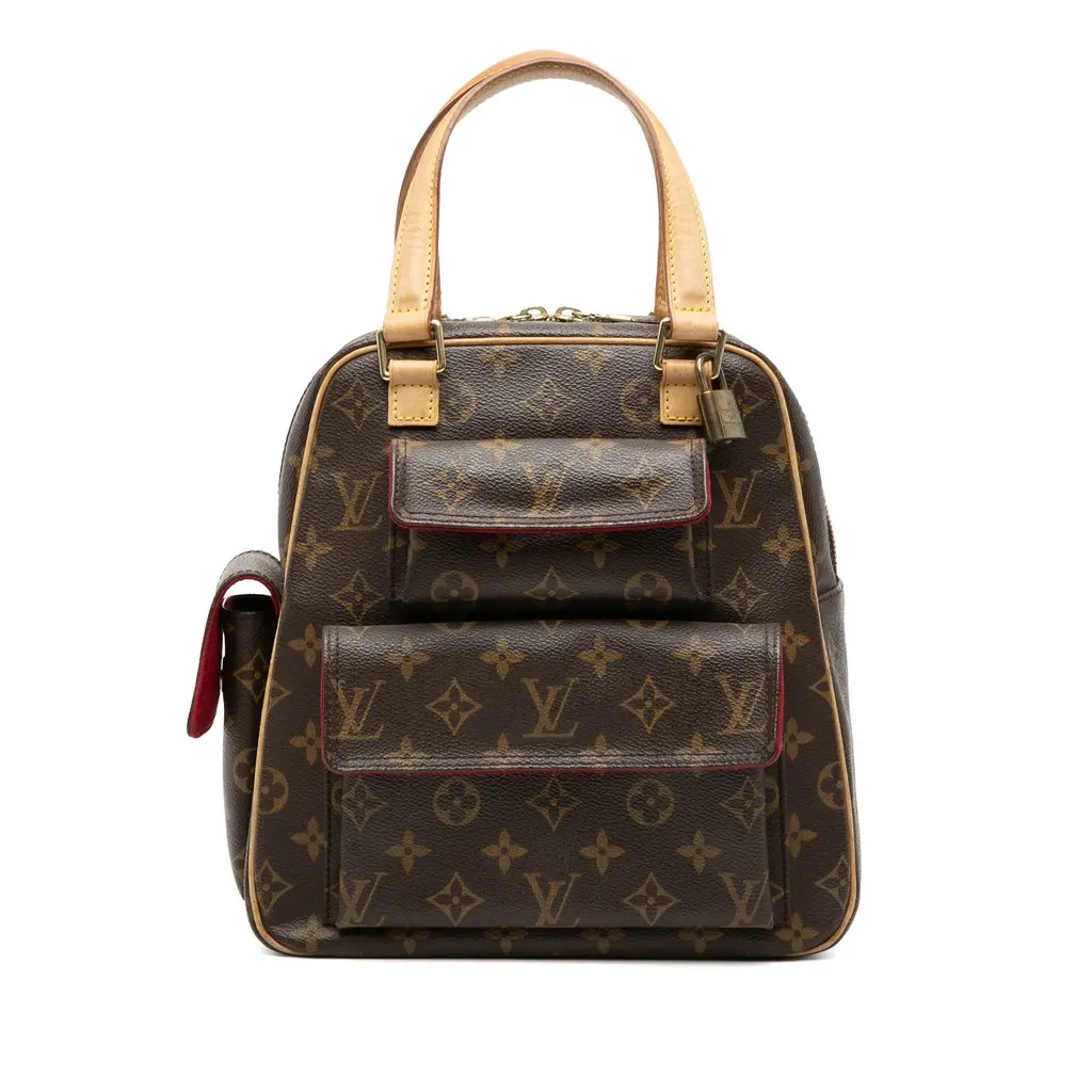 Louis Vuitton Monogram Excentri Cite Brown Very good - Front View