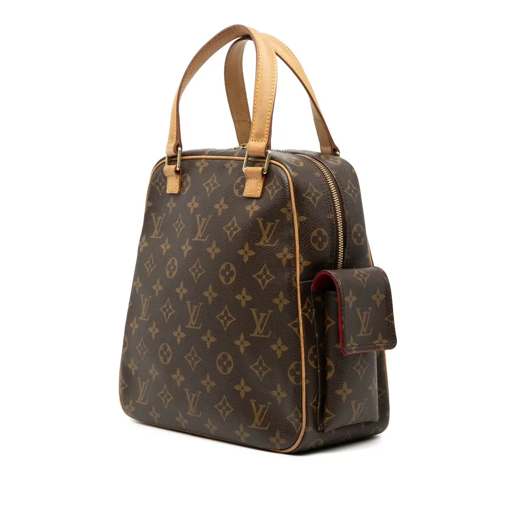 Louis Vuitton Monogram Excentri Cite Brown Very good - Back View