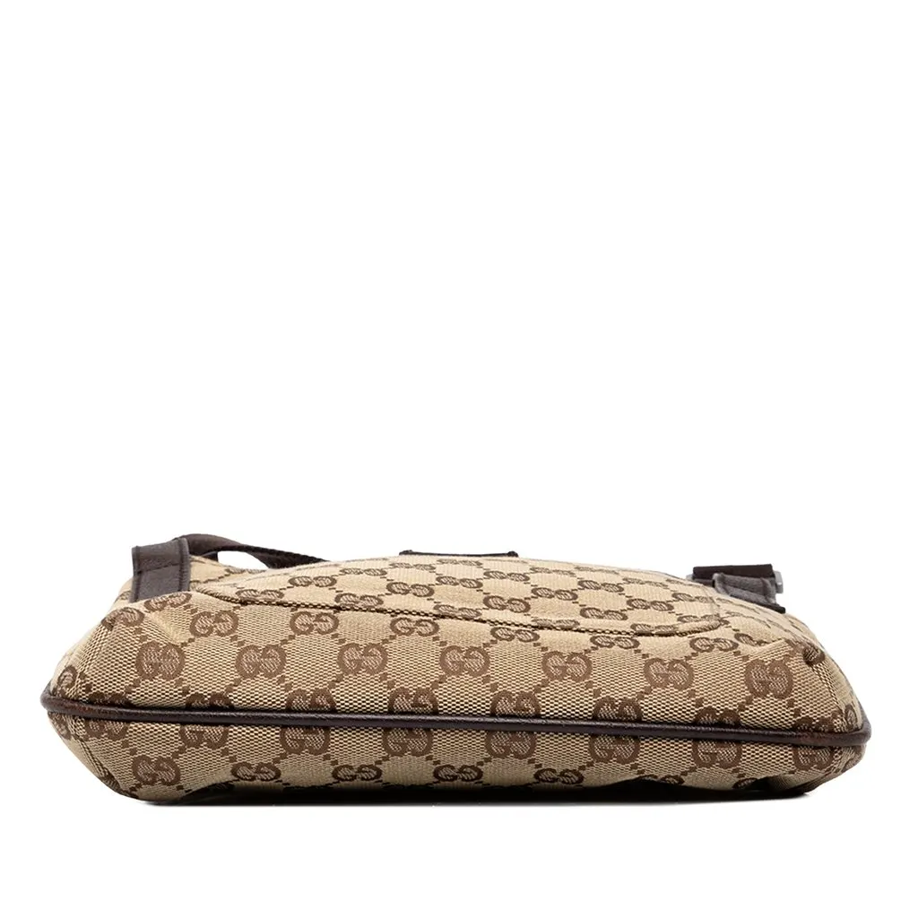 Gucci GG Canvas Crossbody Beige Canvas Good - Inside View