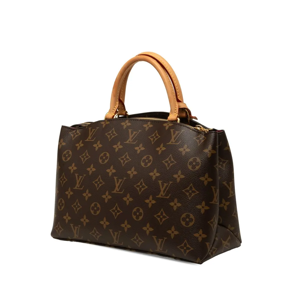 Louis Vuitton Monogram Petit Palais Brown Canvas Very good - Back View