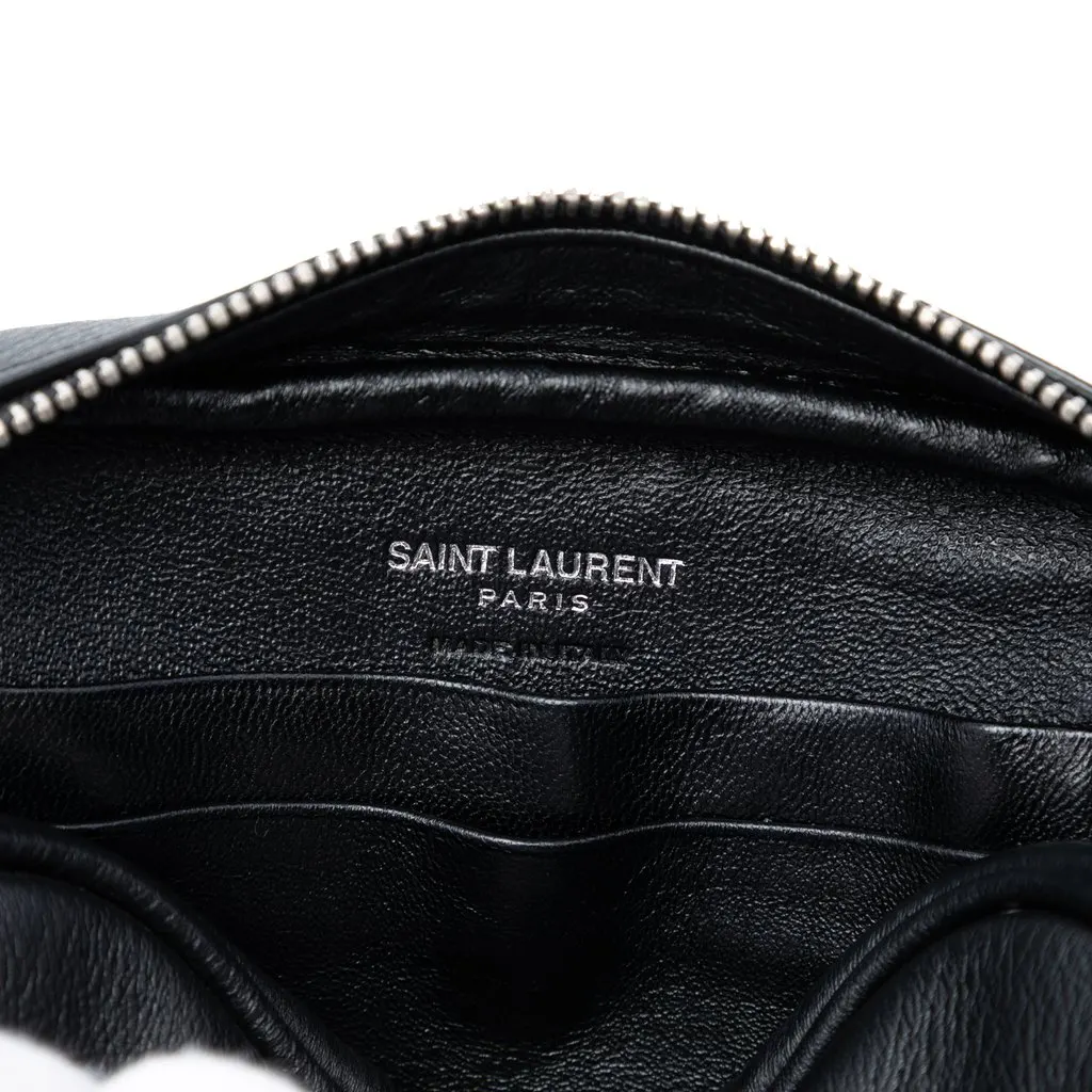Saint Laurent Mini Embroidered Nappa Love Blogger Camera Bag Black Leather Very good - Box View