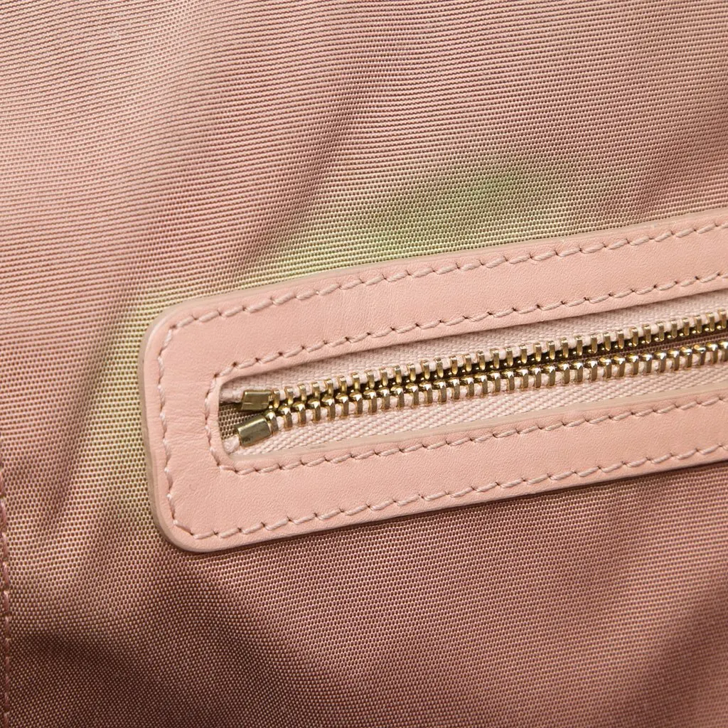 Dior Large Coated Canvas Cannage Panarea Tote Pink Canvas Good - Box View
