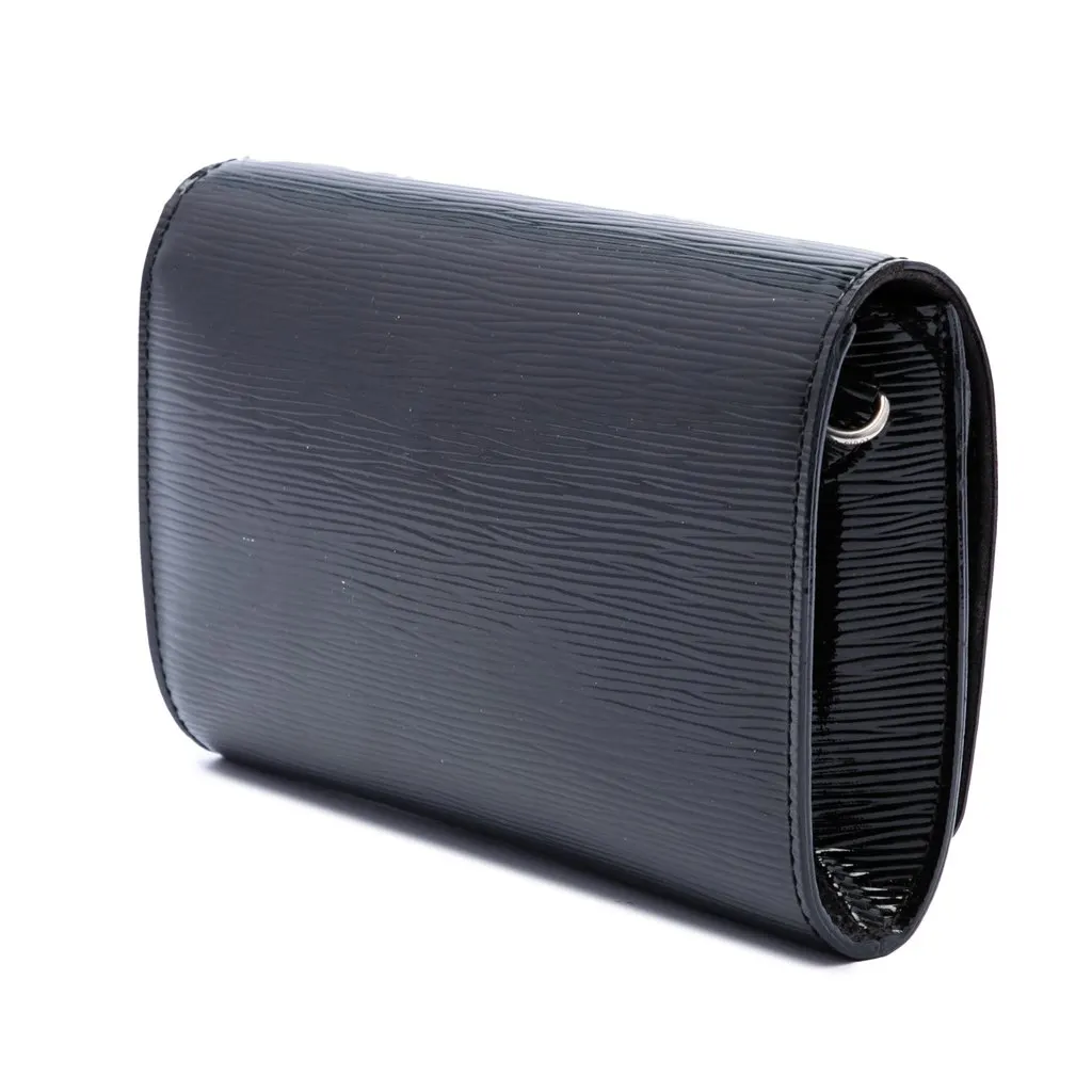Louis Vuitton Electric Epi Louise PM Black Leather Very good - Back View