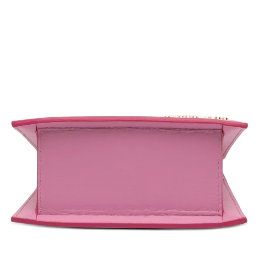 Jacquemus Leather Le Chiquito Moyen Pink Leather Very good - Inside View