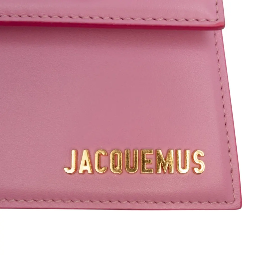 Jacquemus Leather Le Chiquito Moyen Pink Leather Very good - Box View