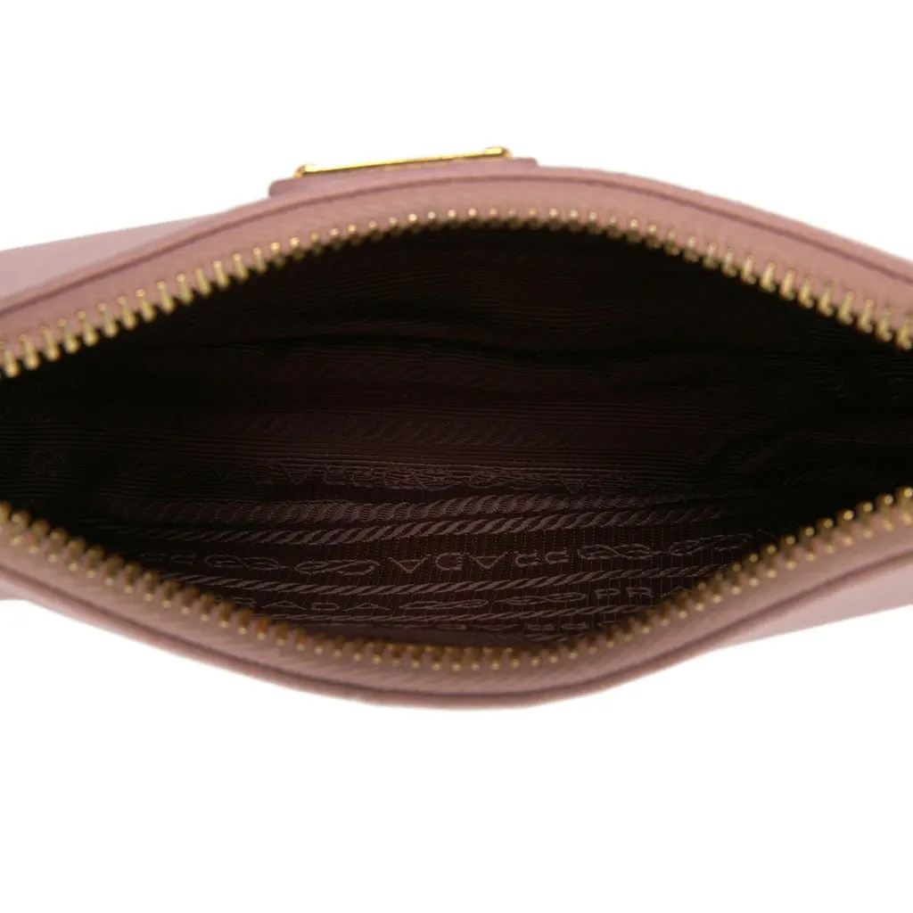 Prada Mini Saffiano Re Edition 2005 Satchel Pink Leather Very good - Box View