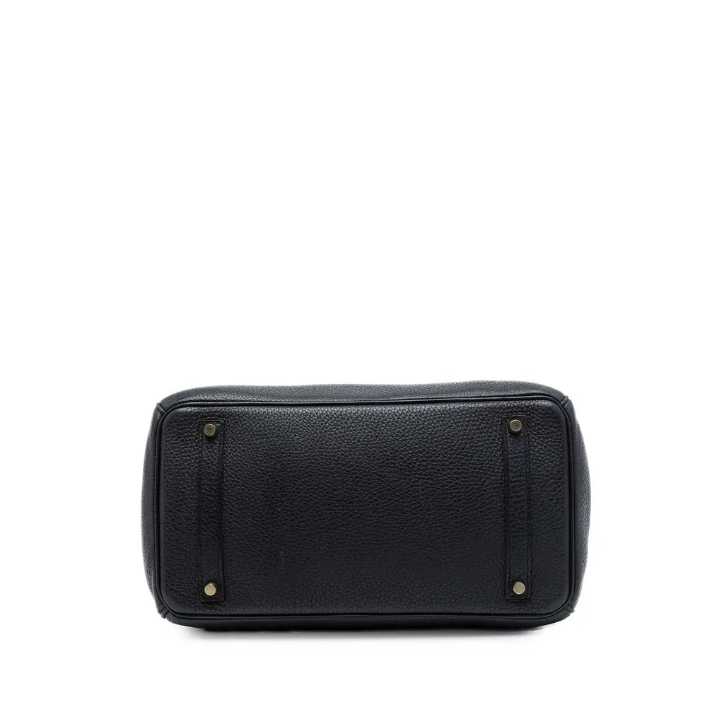 Hermès Togo Birkin Retourne 35 Black Leather Good - Inside View