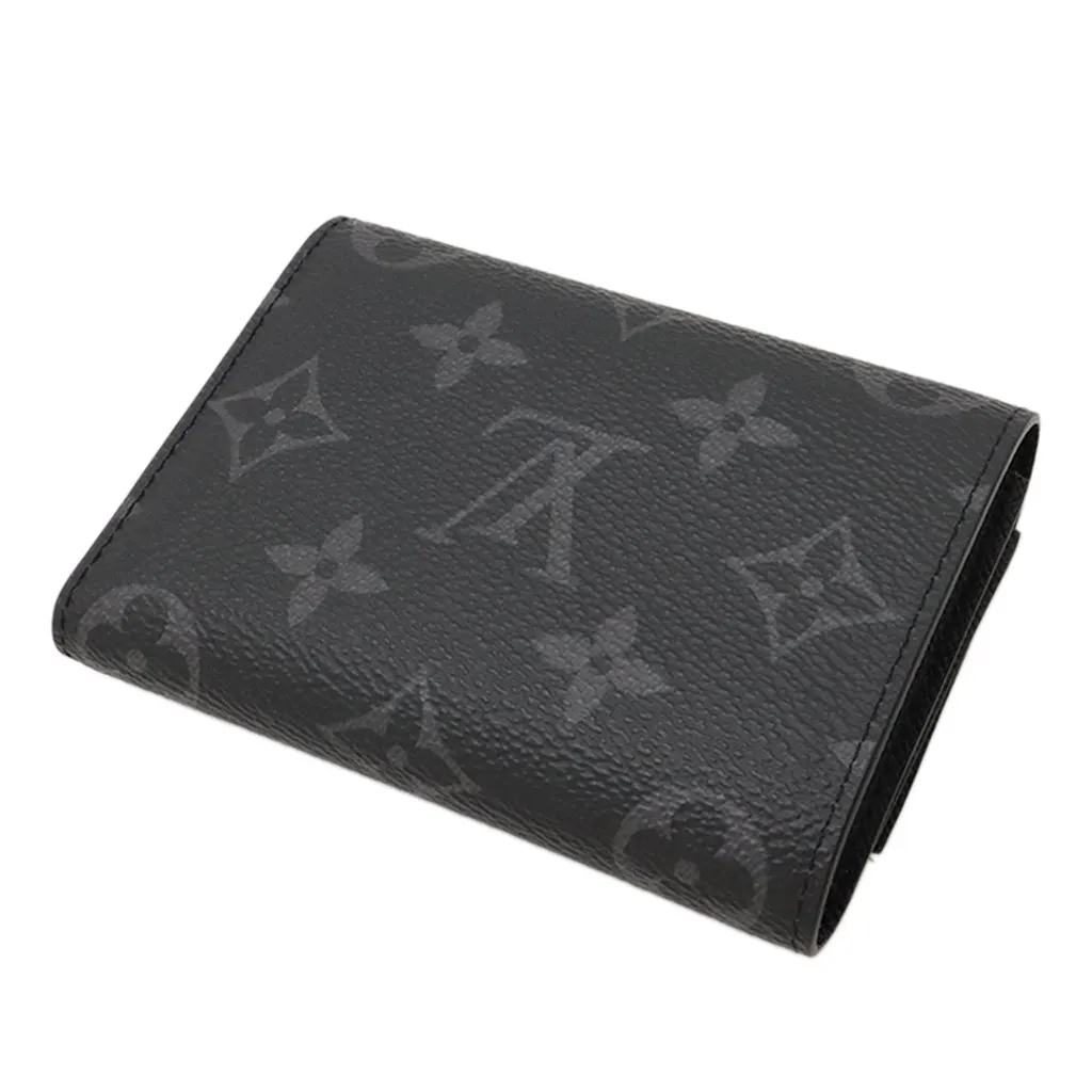 Louis Vuitton Monogram Eclipse Victor Wallet Black Very good - Back View