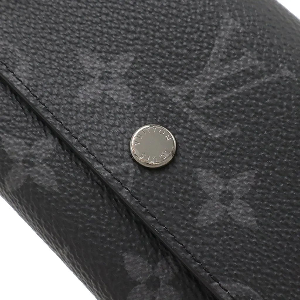 Louis Vuitton Monogram Eclipse Victor Wallet Black Very good - Box View