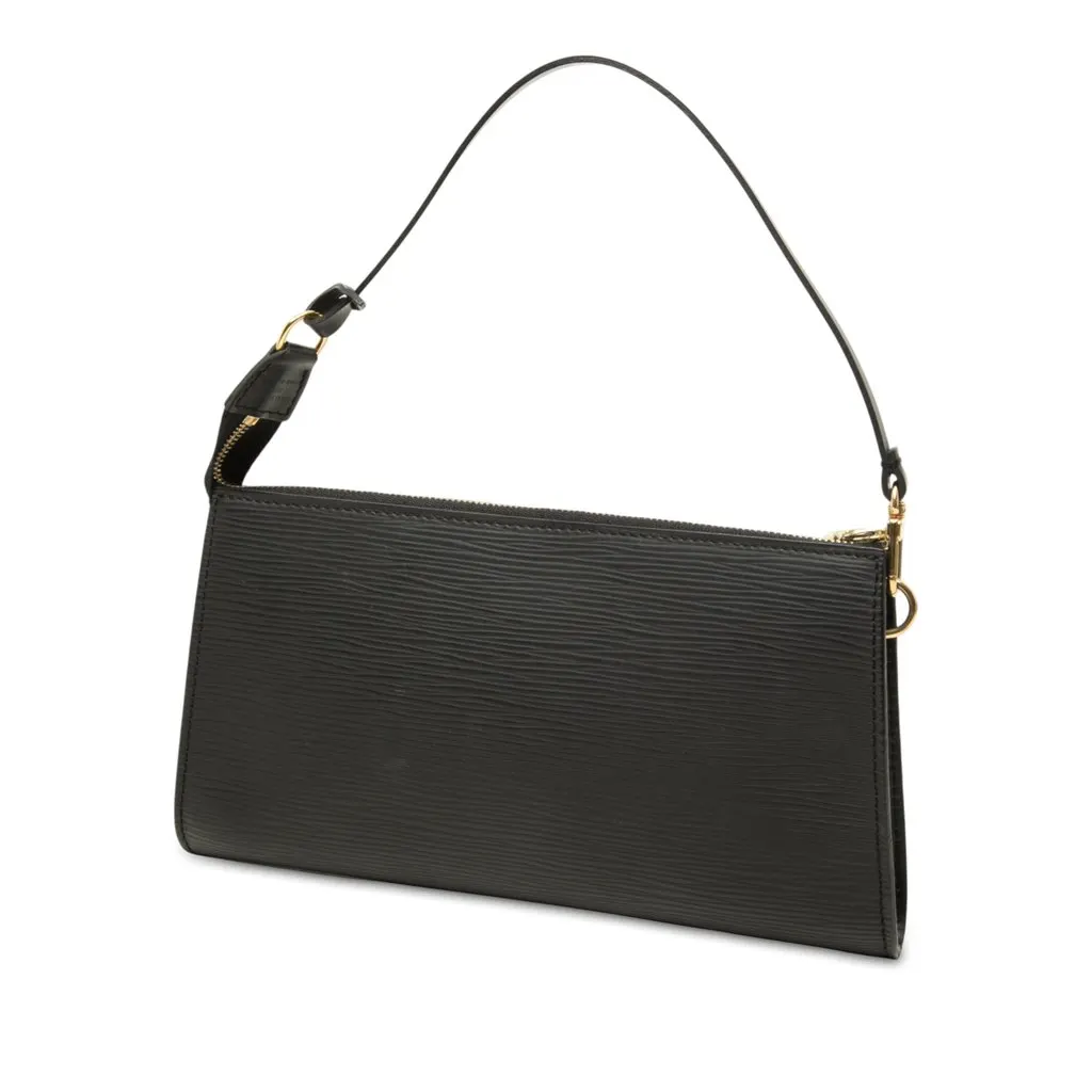 Louis Vuitton Epi Pochette Accessoires Black Leather Very good - Back View
