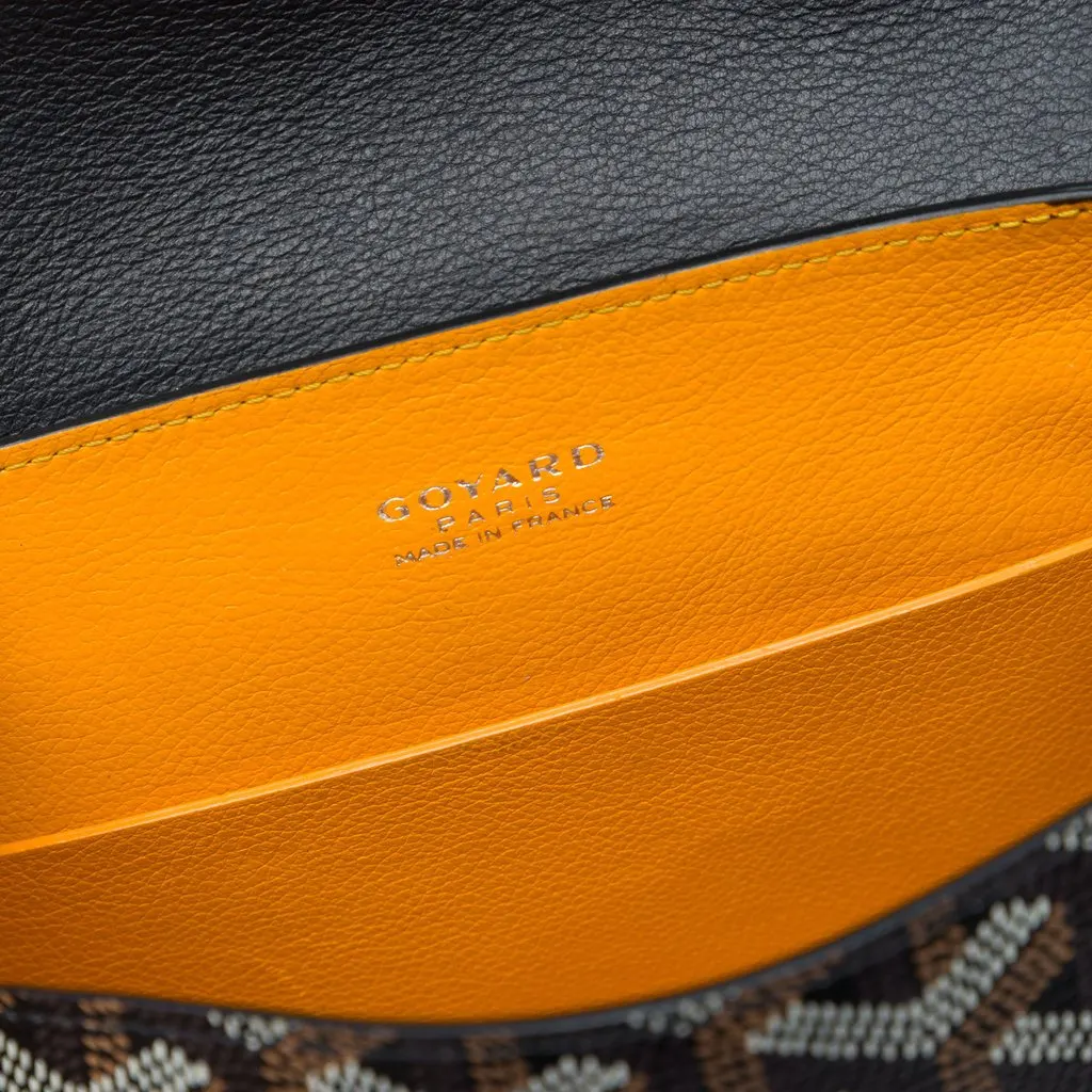 Goyard Mini Goyardine Saigon Souple Black Very good - Box View