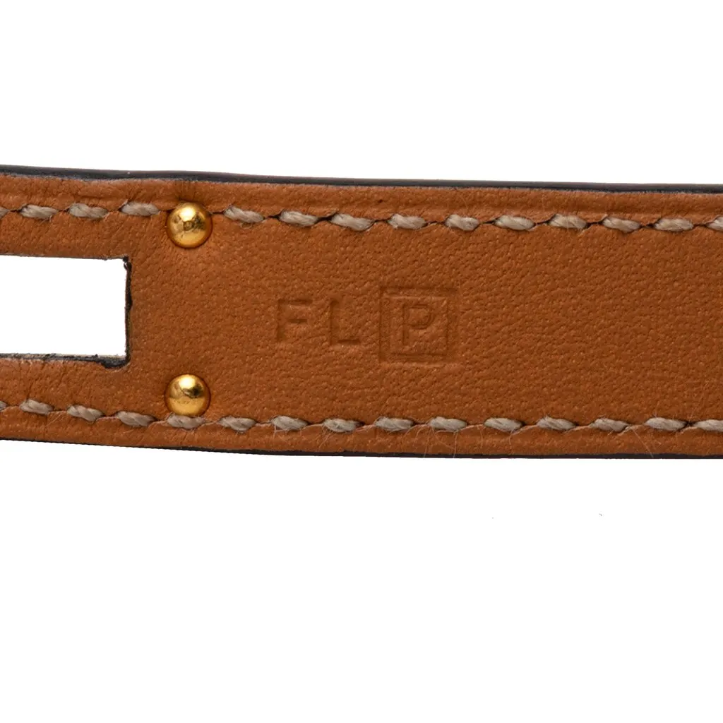 Hermès Swift Kelly Double Tour Bracelet XS Purple Leather Very good - Box View