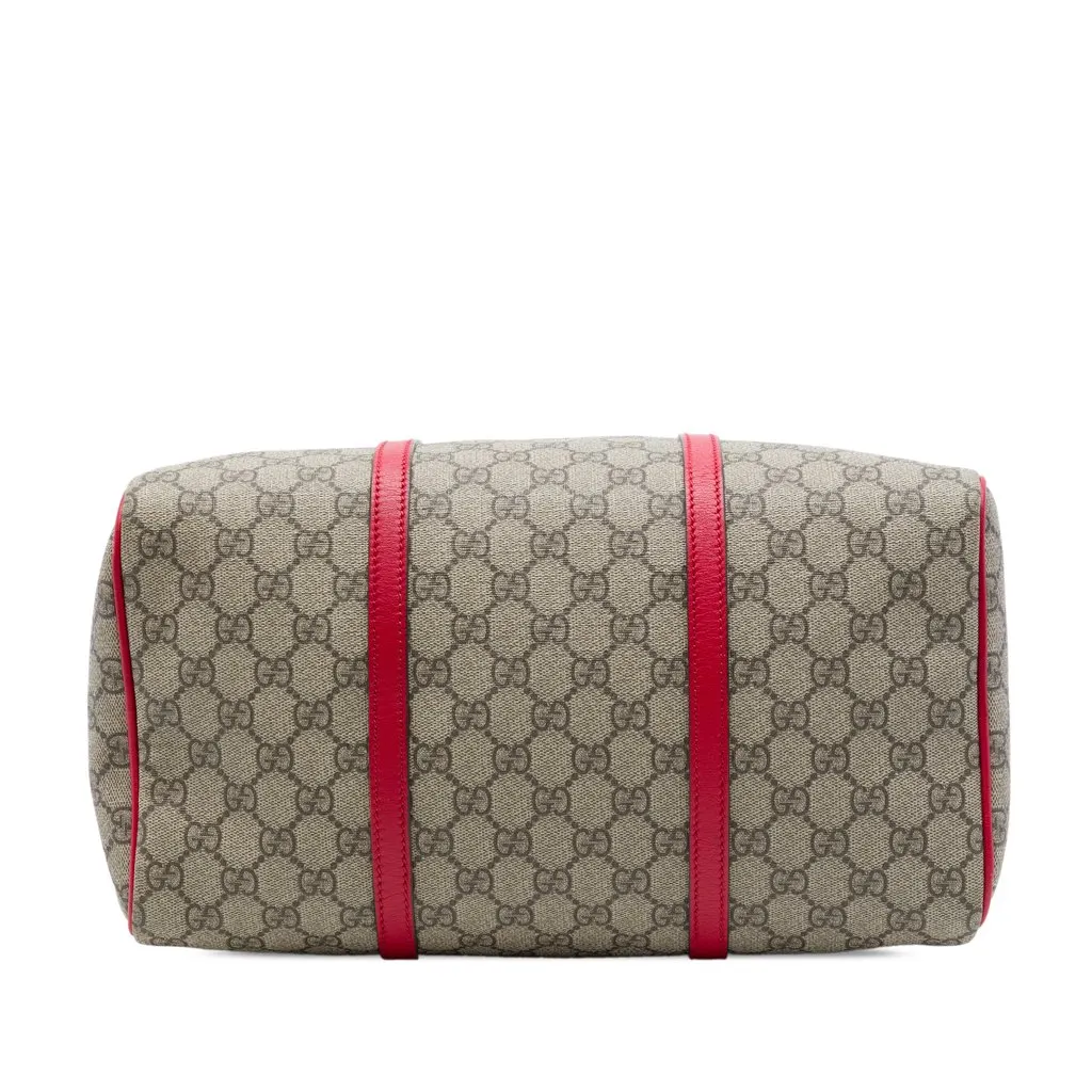 Gucci Medium GG Supreme Nice Boston Bag Beige Very good - Inside View