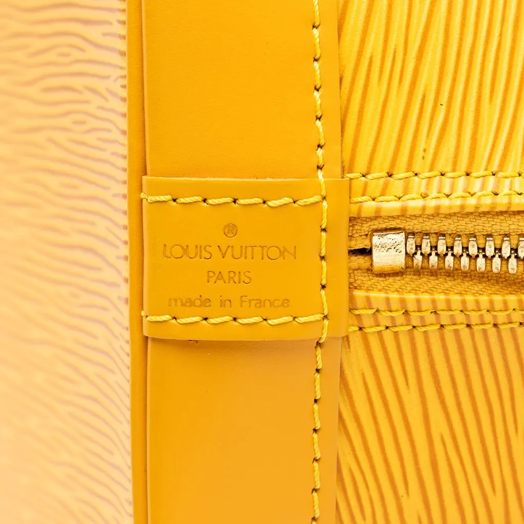 Louis Vuitton Epi Alma PM Yellow Leather Good - Box View