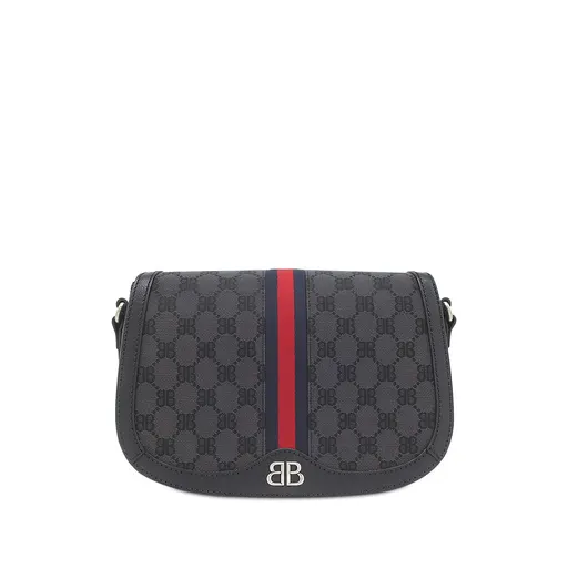 Balenciaga The Hacker Project BB Canvas Web Ophidia Crossbody