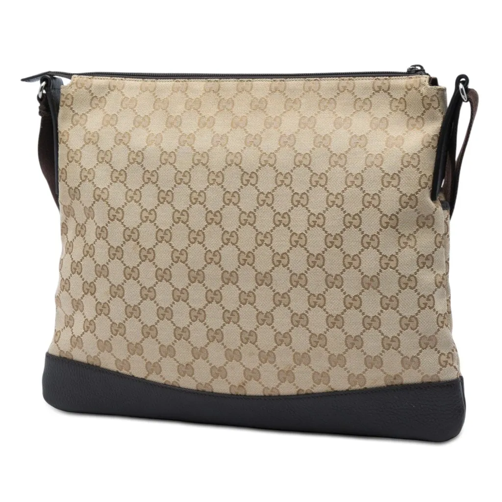 Gucci GG Canvas Crossbody Beige Very good - Back View