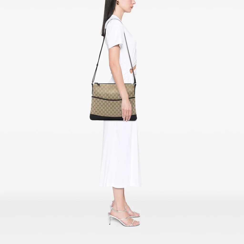 Gucci GG Canvas Crossbody Beige Very good - Box View