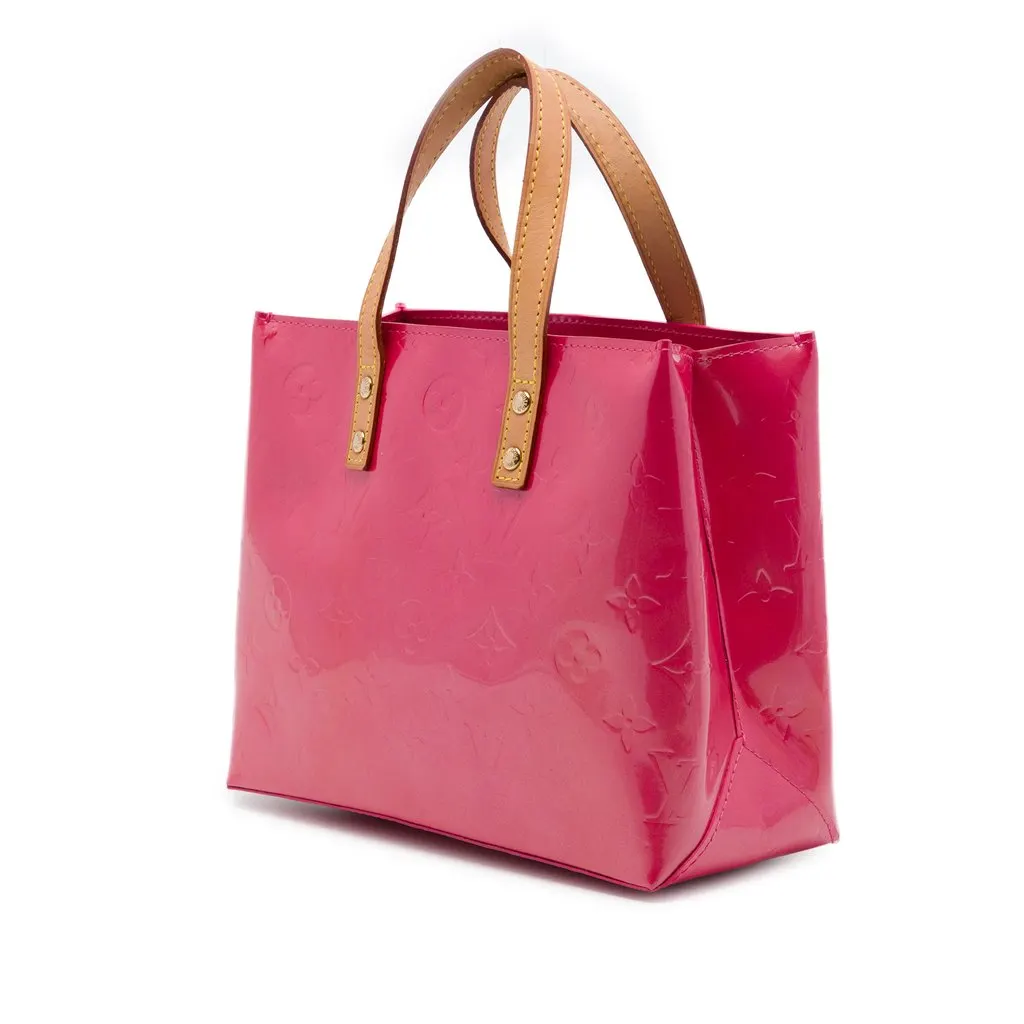 Louis Vuitton Monogram Vernis Reade PM Pink Leather Very good - Back View