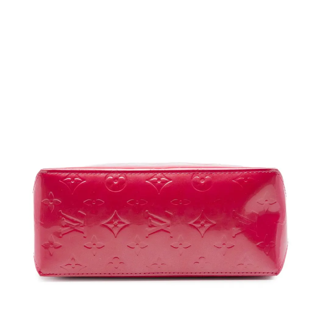 Louis Vuitton Monogram Vernis Reade PM Pink Leather Very good - Inside View