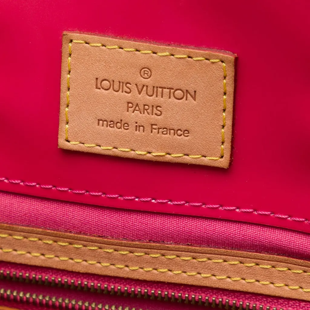 Louis Vuitton Monogram Vernis Reade PM Pink Leather Very good - Box View