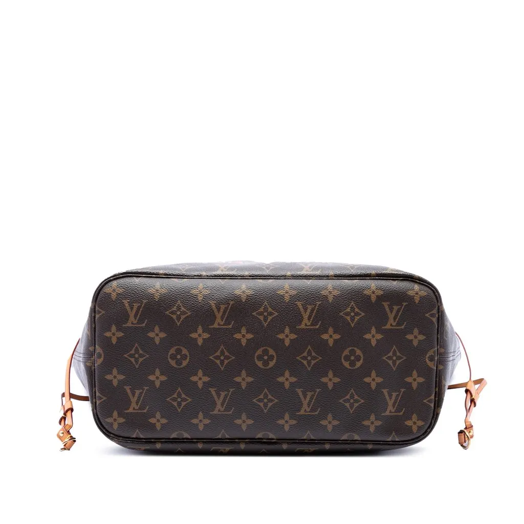 Louis Vuitton Limited Edition Monogram Grenade V Neverfull MM Brown Very good - Inside View