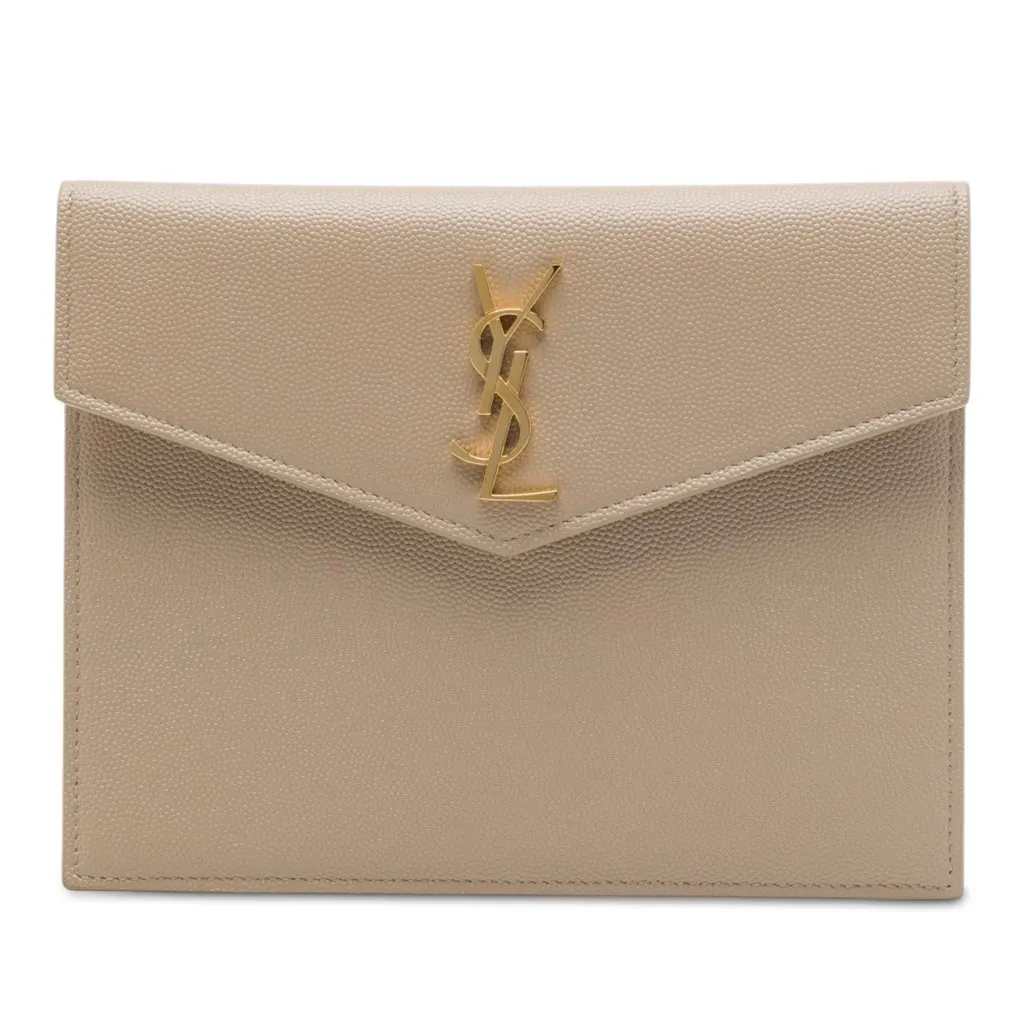 Saint Laurent Baby Grain De Poudre Uptown Pouch