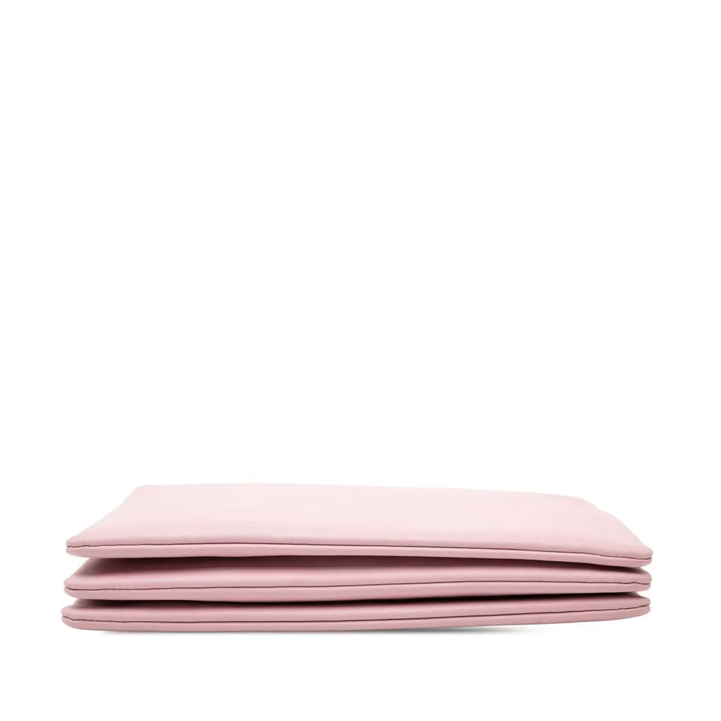 Celine Large Lambskin Trio Crossbody Pink Leather Good - Inside View