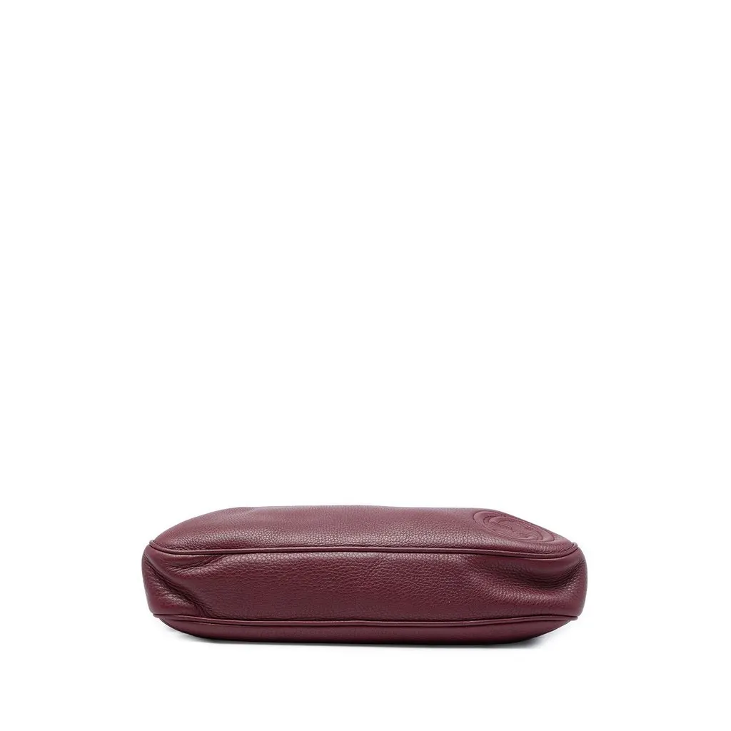 Gucci Calfskin Soho Briefcase Red Leather Very good - Inside View