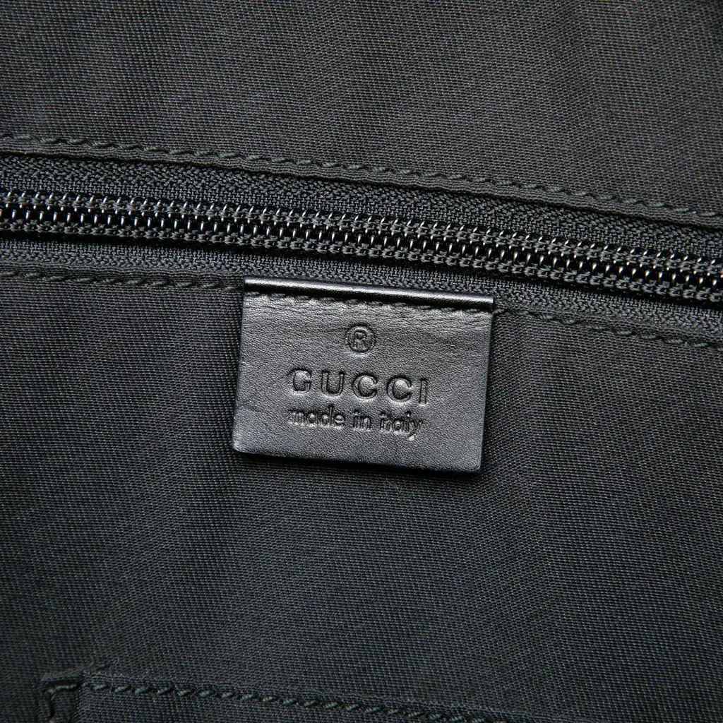 Gucci Diamante Calfskin Business Bag Black Leather Good - Box View