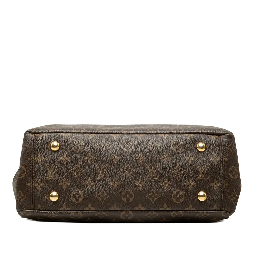 Louis Vuitton Monogram Pallas MM Brown Very good - Inside View