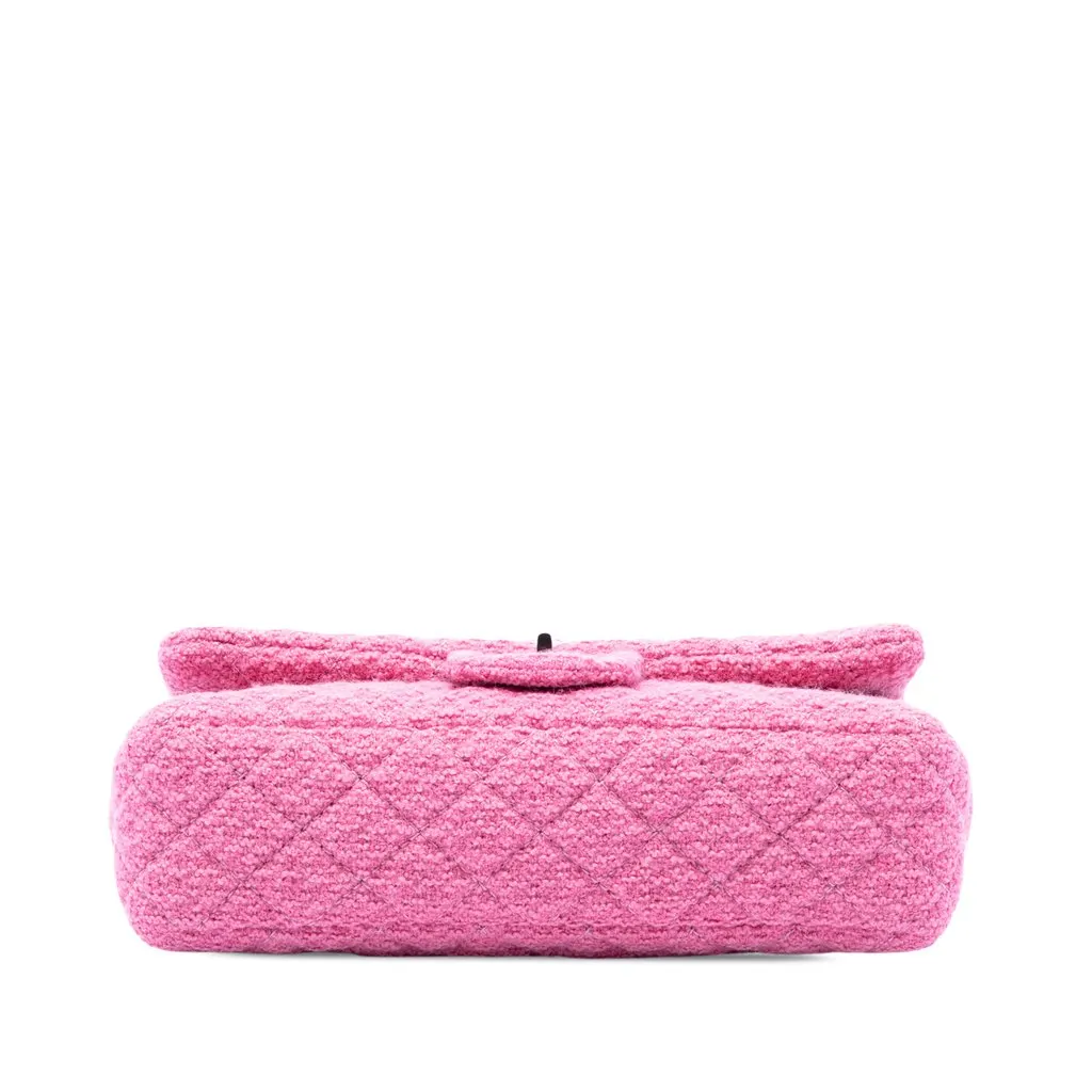 Chanel Small Quilted Tweed Reissue 2.55 Easy Messenger Flap Pink Very good - Inside View
