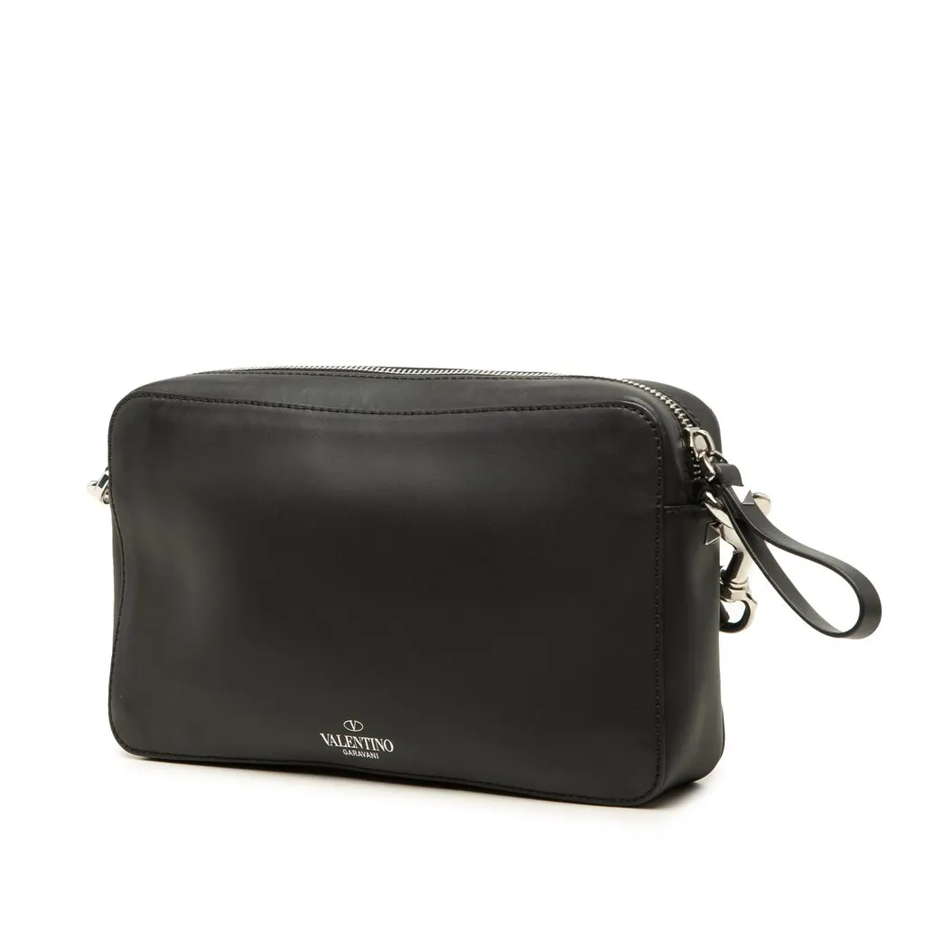 Valentino Leather VLTN Crossbody Black Leather Very good - Back View